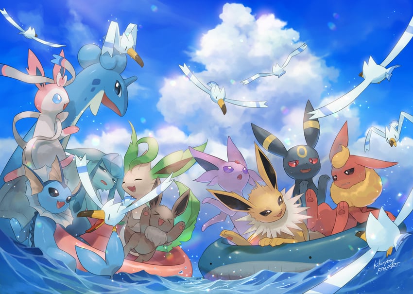 eevee-sylveon-umbreon-glaceon-vaporeon-a