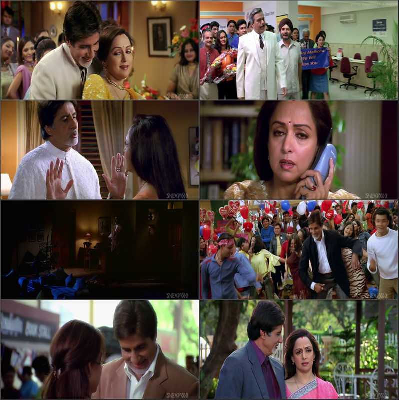 Baghban (2003) Hindi Full Movie BluRay ESub screenshot
