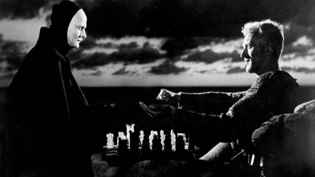 Von-Sydow-right-with-Bengt-Ekerot-in-1957-s-The-Seventh-Seal-s