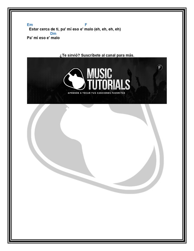 Nostálgico Rauw Alejandro Chris Brown Rvssian Letra y Acordes by MUSICTUTORIALS_page-0004