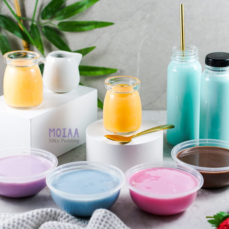 MOIAA Silky Pudding berbagai warna