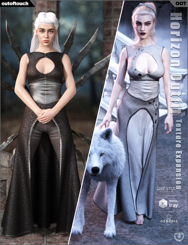 dForce Horizon Outfit Texture Expansion
