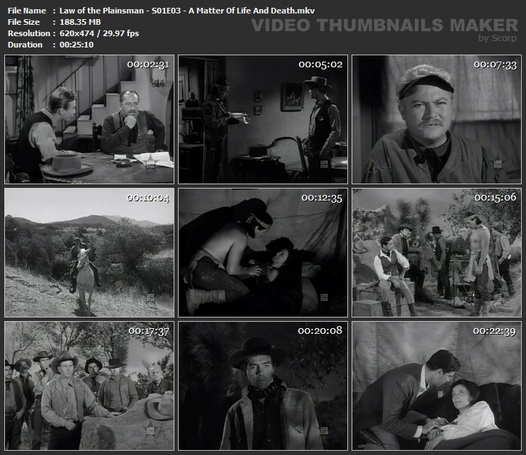 Law of the Plainsman - S01E03 - A Matter Of Life And Death.mkv