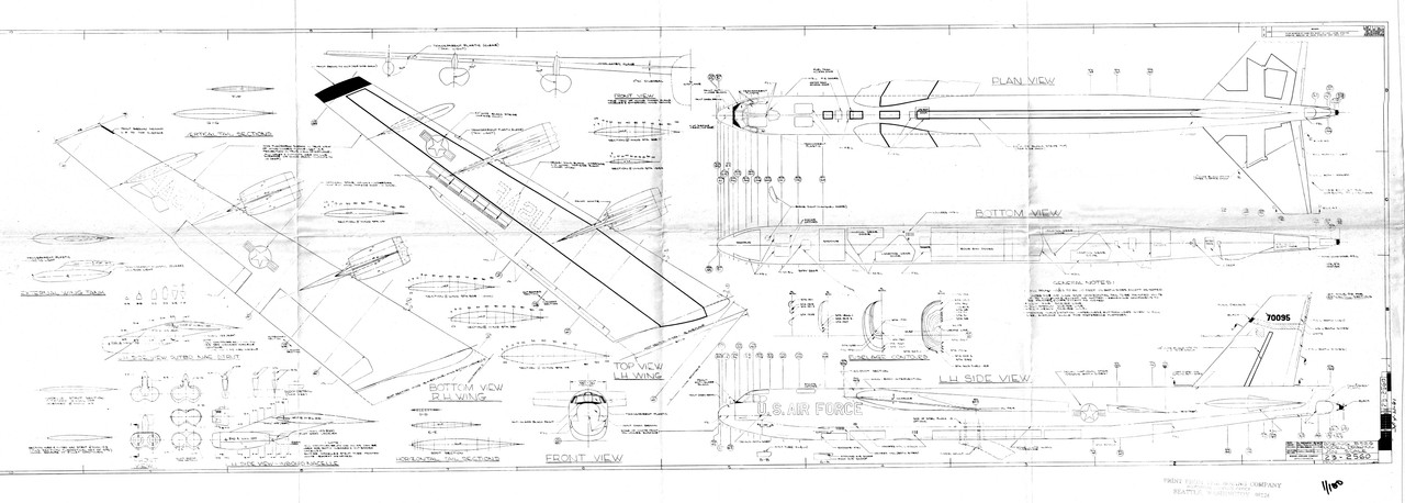 Boeing B-52G Display Model 1 - RDowney
