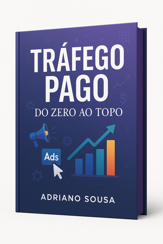 Mockup do E-book Tráfego Pago