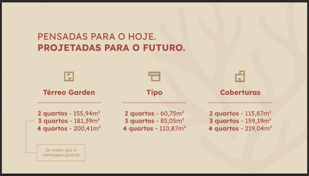 Apartamento 2 e 3 quartos do Kora Home Resort