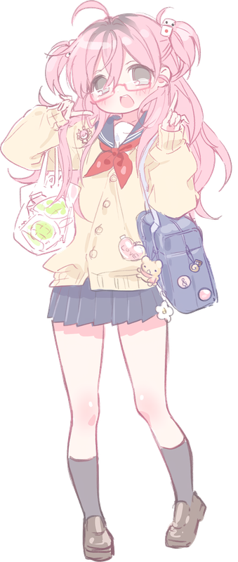 art by @u3u__00 on X! - Render by Bunny!