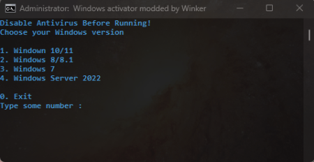 Winker Windows Activator 3.1