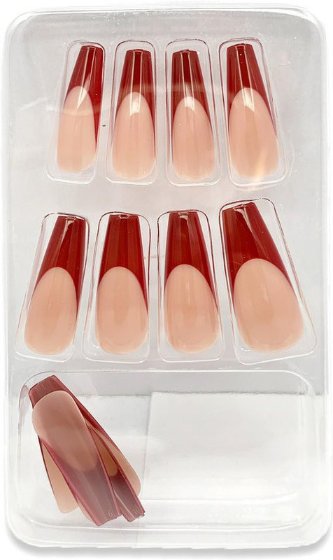 Daily Use Ballerina Nails 12pcs Designer (lonestar)