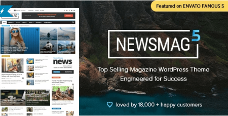 Themeforest - Newsmag v5.4.2 - News Magazine Newspaper NULLED