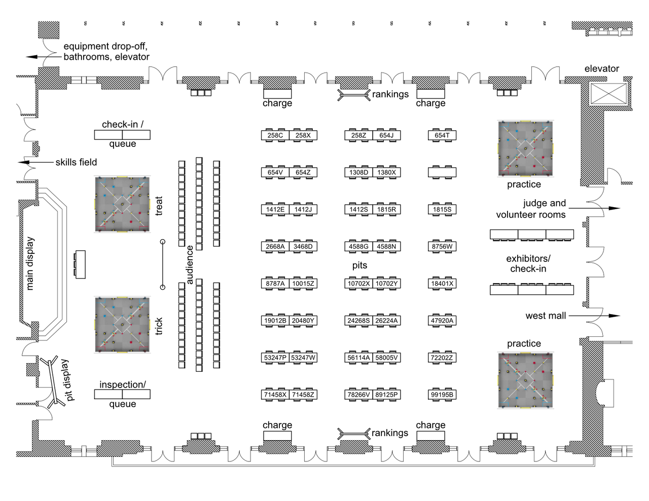 ballroom plan