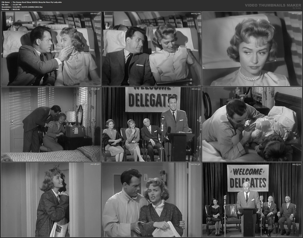 The Donna Reed Show S02E02 Sleep No More My Lady.mkv
