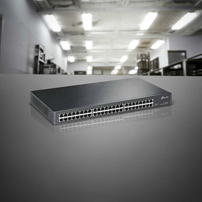 Switch TP-Link TL-SG1048 com 48 portas Gigabit