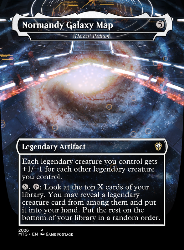 Heroes Podium (Normandy Galaxy Map)