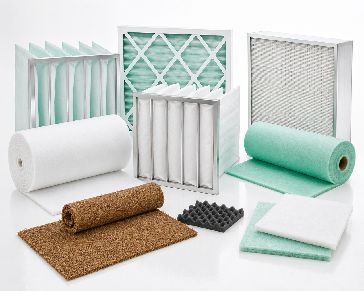 Paint booth filters supplier in Delhi NCR - industrial spray booth filtration