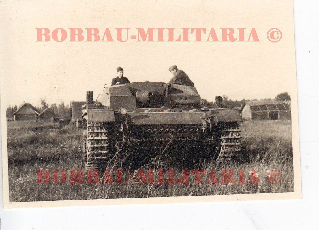 Sturmgeschütz-Abteilung 201 STUG III Front Vormarsch Crew Einsat