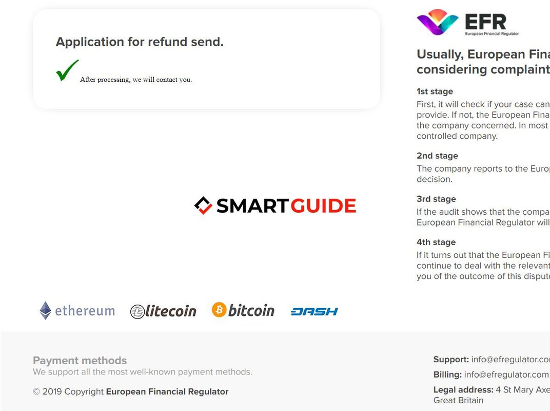 Обзор European Financial Regulator Обзор European Financial Regulator