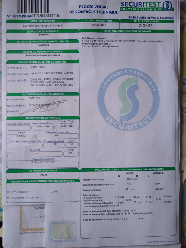 controle technique 2021