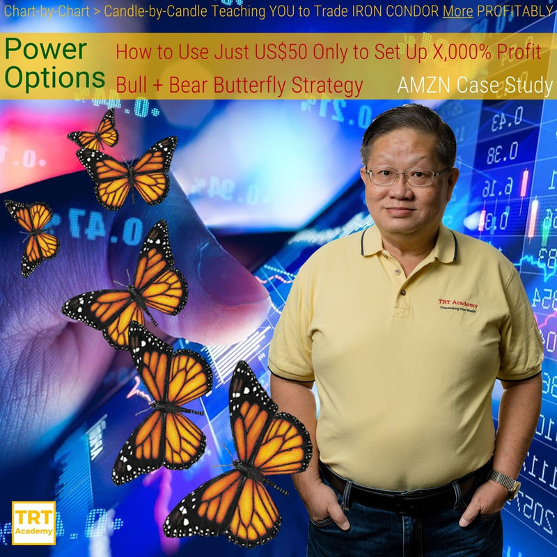 Yes… I Want to Improve My Trading Results – 2019-01 – Power Options – How to Use Just US Only to Set Up X,000% Profit Bull + Bear Butterfly Strategy – AMZN Case Study Yes… I Want to Improve My Trading Results – 2019-01 – Power Options – How to Use Just US Only to Set Up X,000% Profit Bull + Bear Butterfly Strategy – AMZN Case Study