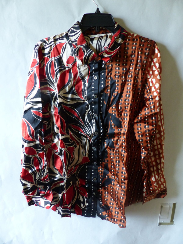 SOFT SURROUNDINGS SILK TIGRIS SHIRT IN WMNS SIZE LARGE 2DK4020801