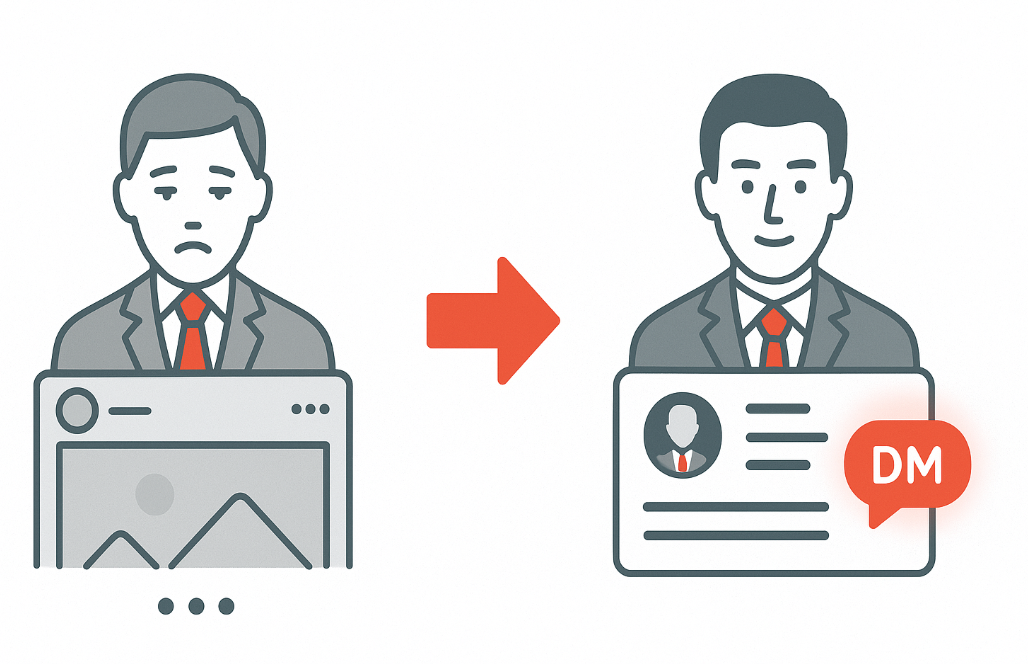 Diagrama da Transformação Antes e Depois