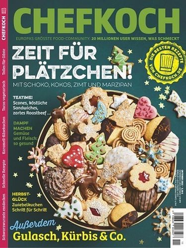 Cover: Chefkoch Magazin November No 11 2022