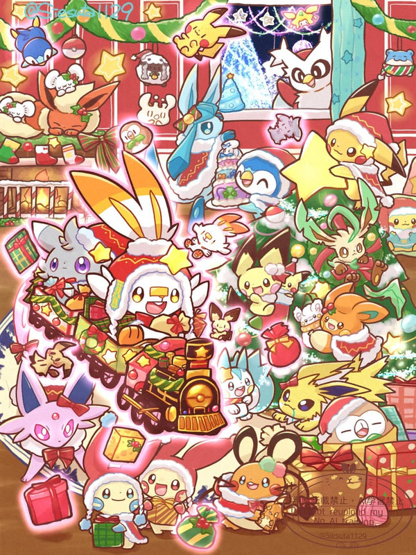 pikachu-rowlet-piplup-glaceon-mimikyu-an