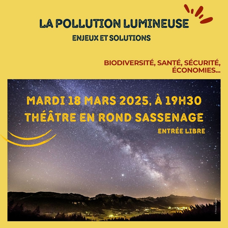 Affiche Pollution Lumineuse