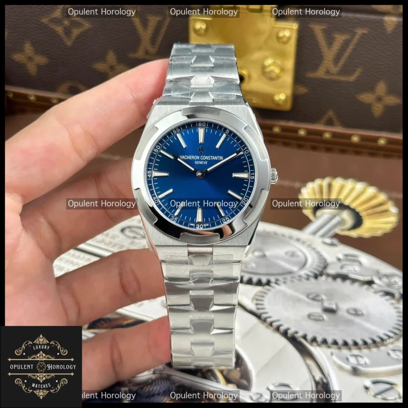 Vacheron Constantin Overseas Ultra-Thin 2000V 40mm Blue Dial Calibre 1120 - Super Clone