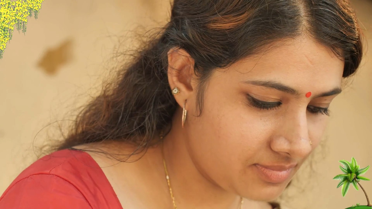 Curvy Beautiful Malyali Lady Sexy Big Boobs and Tummy in Kerala Saree.mkv_snapshot_00.25.635