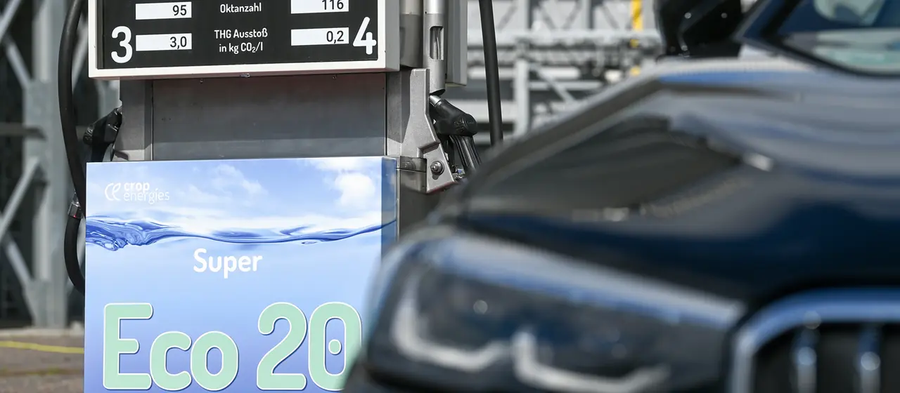 Trạm xăng E20 tại Đức