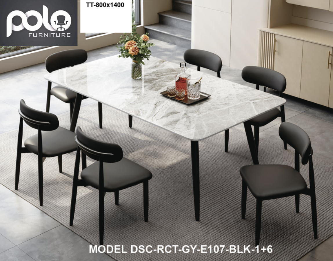 Polo Furniture Polo Dining 04 Gray Grain Table Set