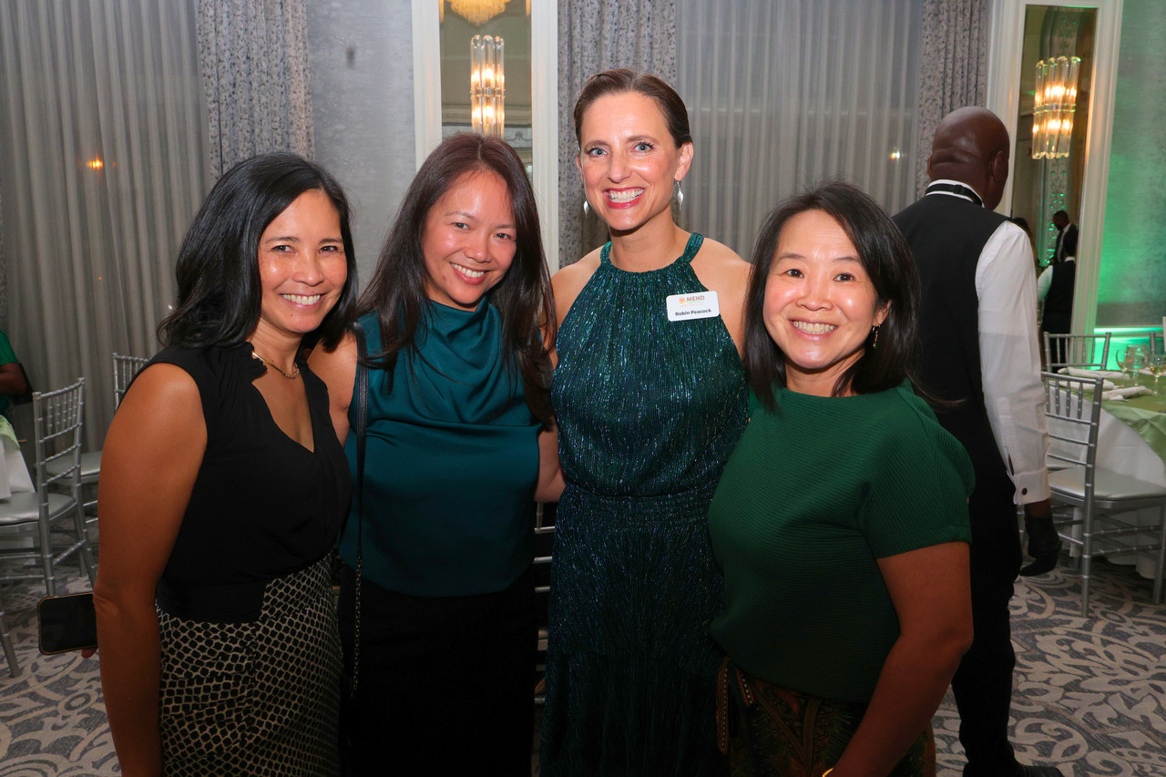 Green Bean Gala guests