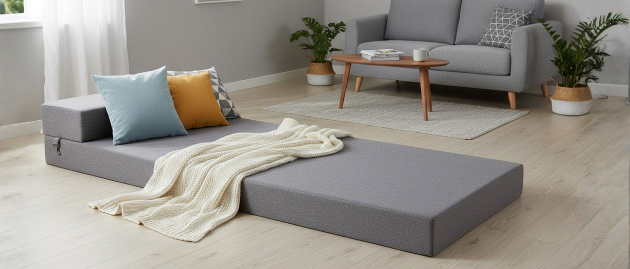 Z Bed Single | Chair Bed | Futon Mattress | Trifold Futon Mattress