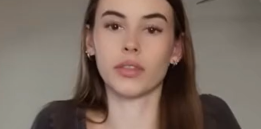 Eva Cudmore Hot Girl Undressing Black Shirt Shows Her Perfect Tits