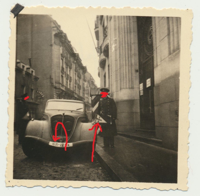 Beute PKW JEEP Kübelwagen mit Nummernschild