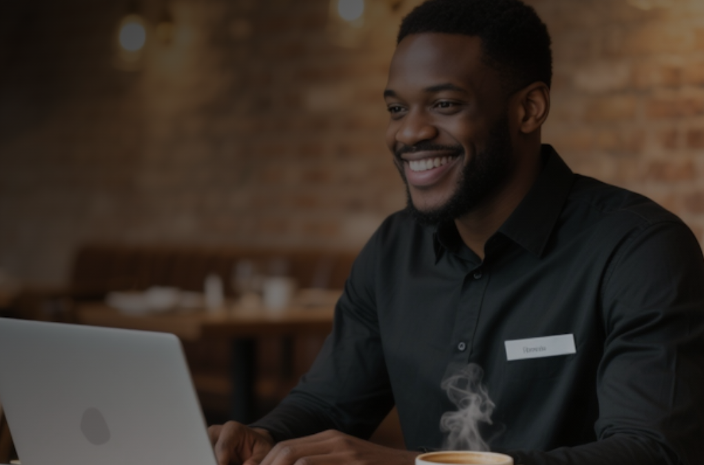 DINESURF: Restaurant Reservation Platform for Africa  - AI generated hero