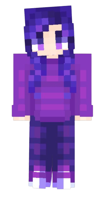The girl who loves the cosmos | (#2) Minecraft Skin