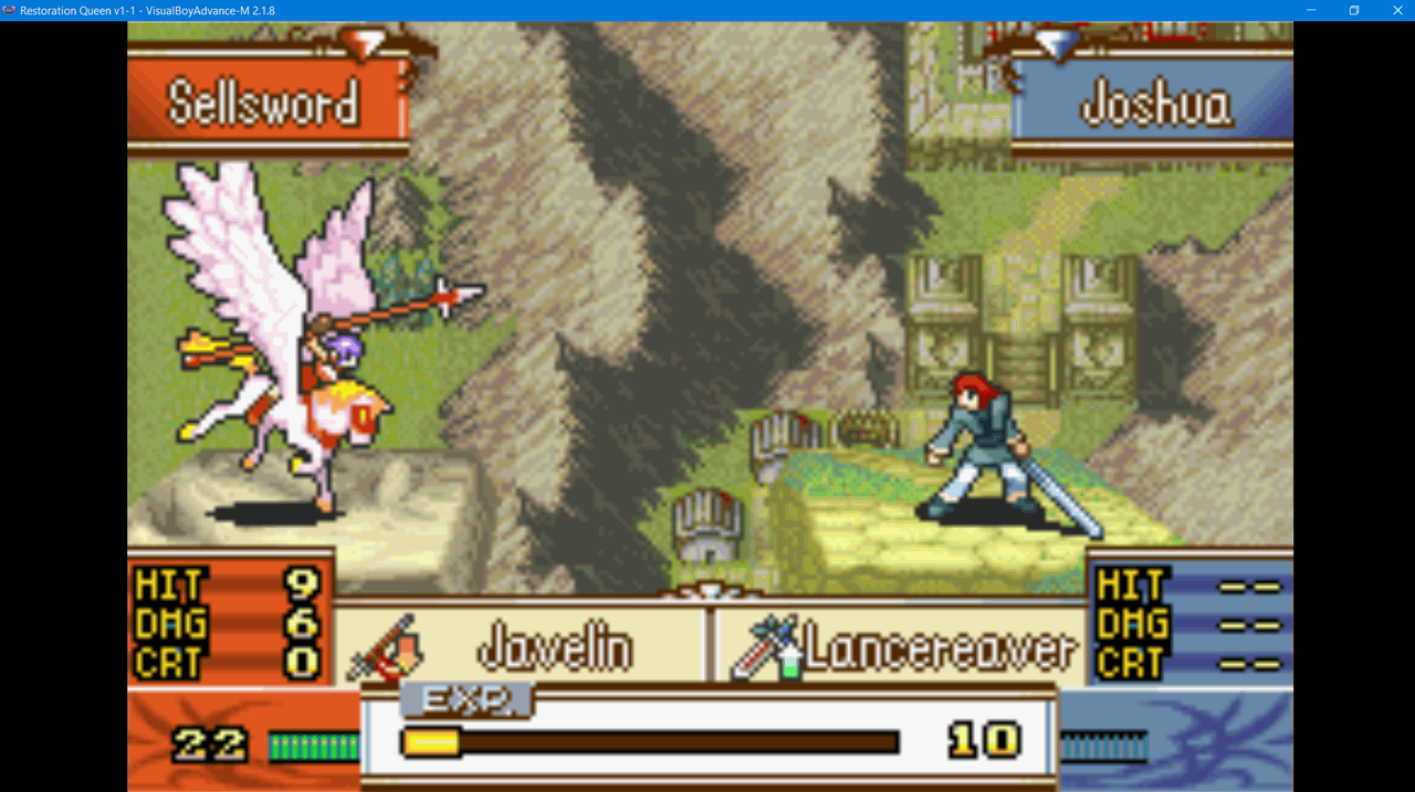 2024-03-09 12_59_16-Restoration Queen v1-1 - VisualBoyAdvance-M 2.1.8