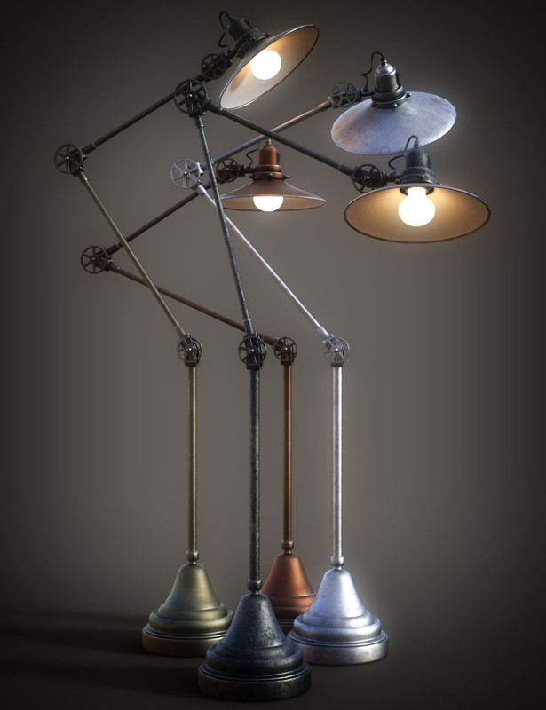 B.E.T.T.Y. Adjustable Floor Lamps B.E.T.T.Y. Adjustable Floor Lamps
