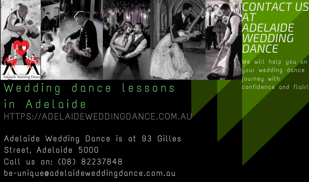 Wedding dance lessons in Adelaide