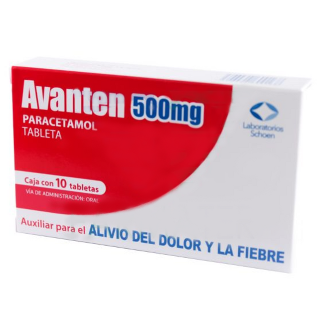 *P07 AVANTEN (PARACETAMOL 500 MG TAB) \P01 APL3X2     7506494600168