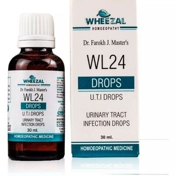 Wheezal WL-24 UTI Drops (30ml)