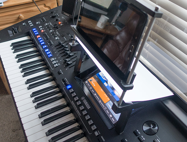 keyboard tablet stand