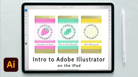 Intro to Adobe Illustrator on the iPad: Design a Chocolate Bar