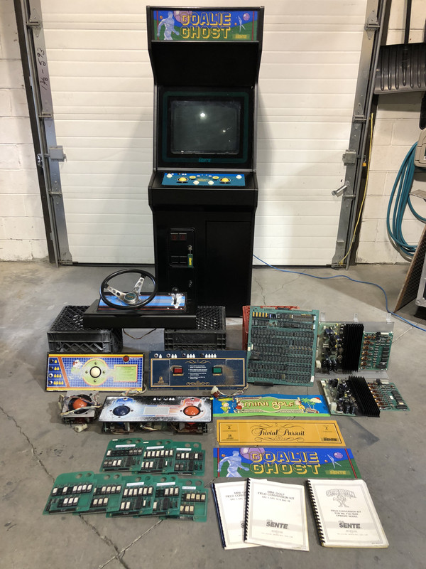 SOLD - GAME - Restored Bally Sente SAC-1B cabinet with RARE Goalie Ghost  kit plus MUCH more $3600 | Museum of the Game® Forums