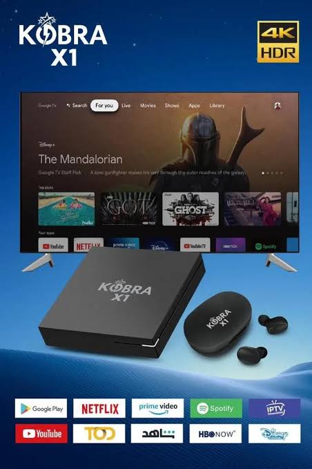 مستقبل الترفيه بين يديك! اكتشف جهاز Kobra X1 (نسخة 2026) الأسرع والأكثر استقراراً للبث المباشر والسينما!