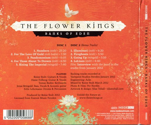 The Flower Kings - Banks Of Eden (2012) [Limited Edition 2CD] Lossless