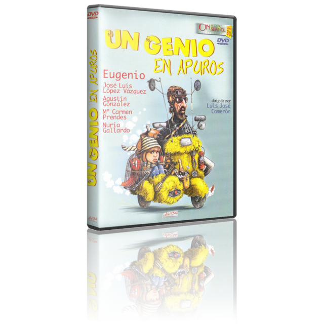 Portada - Un Genio en Apuros [DVD5Full] [PAL] [Castellano/Catalán] [Sub:Nó] [1983] [Comedia]