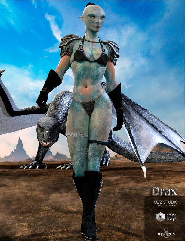 Drax for Genesis 8 Female